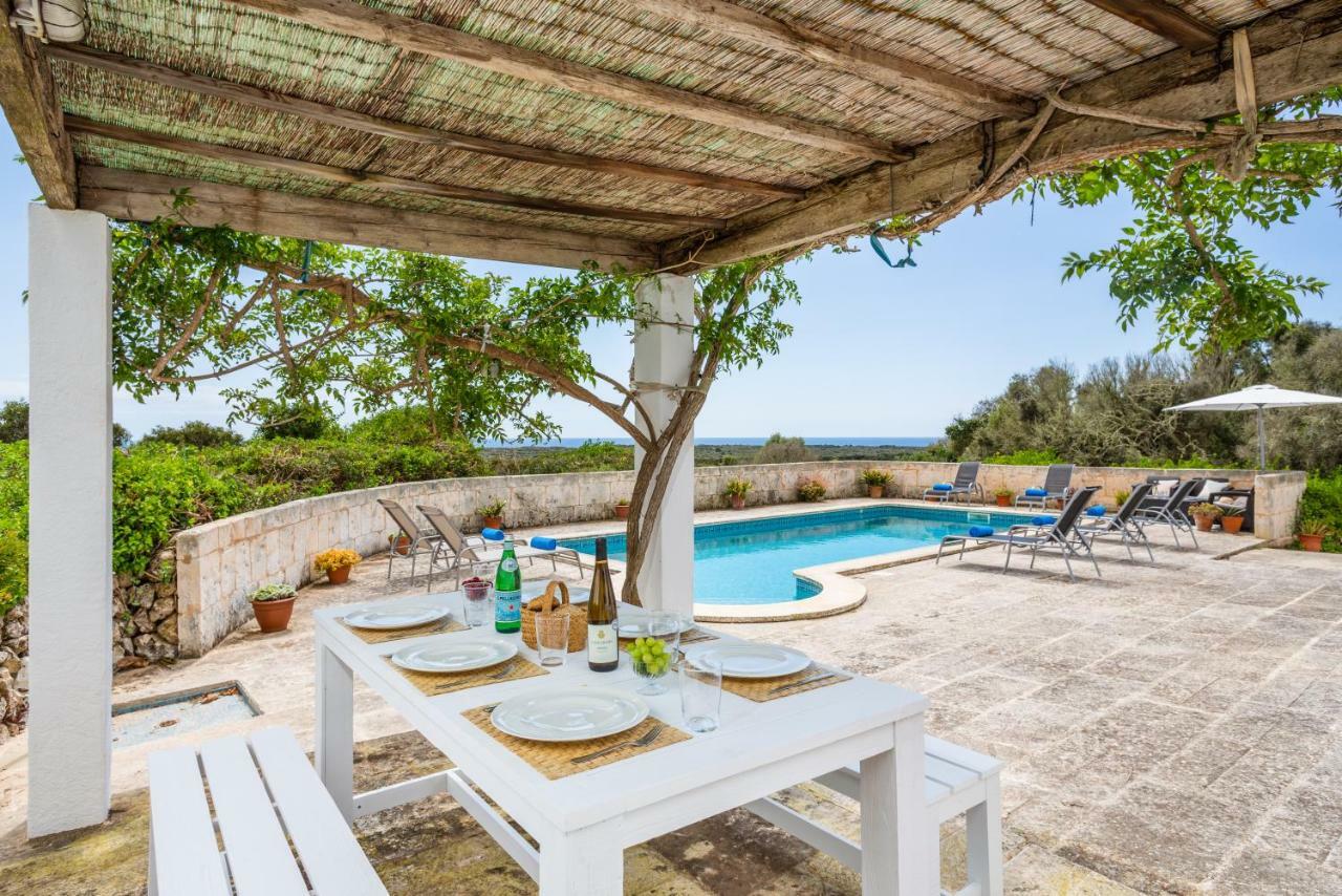Finca Binicalaf Vell Cala En Porter  Екстериор снимка