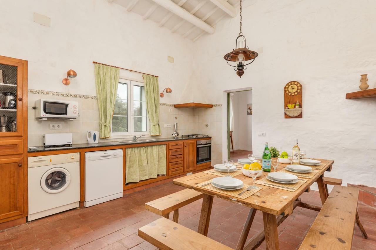 Finca Binicalaf Vell Cala En Porter  Екстериор снимка